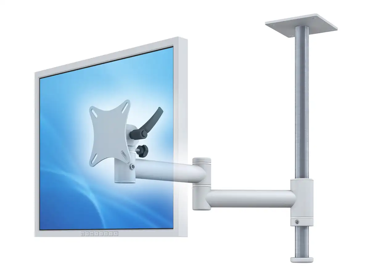 TFT-Vario Monitorhalter für 1 Bildschirm mit Deckenhalterung - 17"-32"  