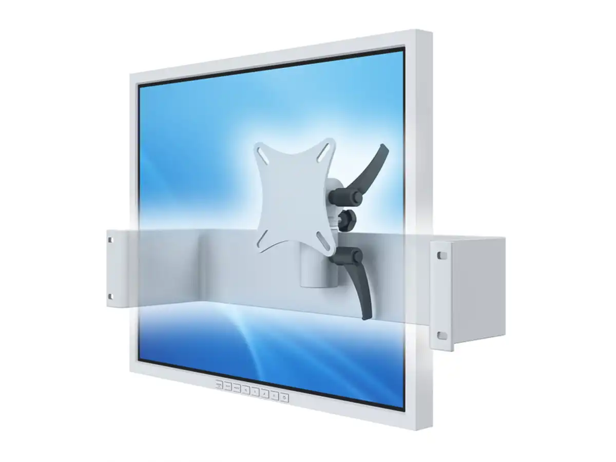 Monitorhalter für 19"-Serverschränke Einbau