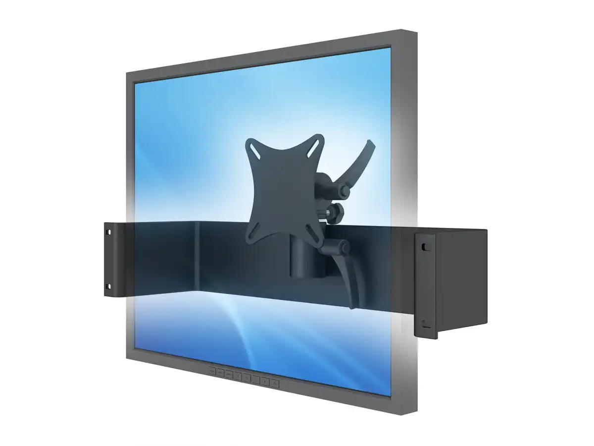 Monitorhalter für 19"-Serverschränke Einbau