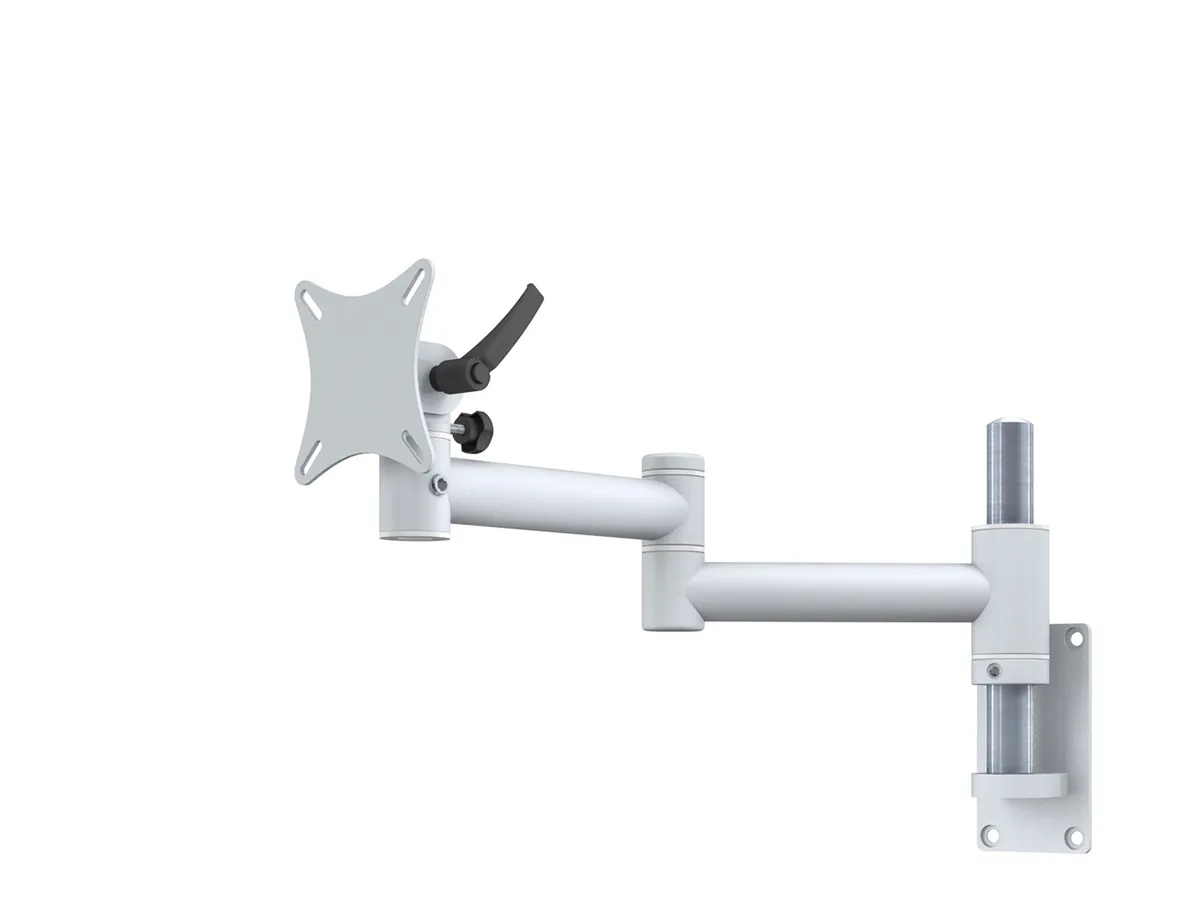 ErgoDesk® TFT-Vario Gelenkarm mit VESA 75/100 mm Adapter für flexible Monitorpositionierung