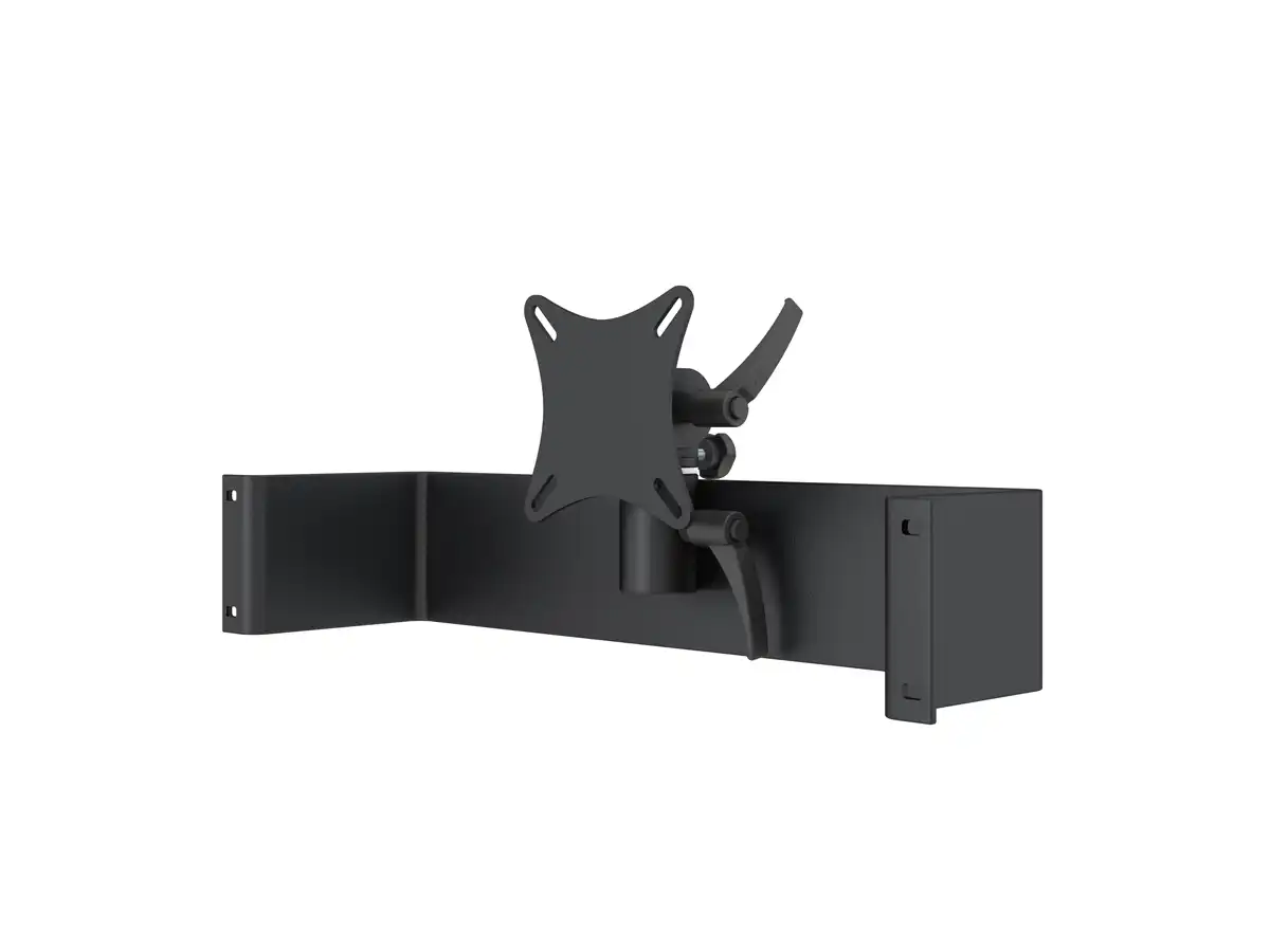 Monitorhalter für 19"-Serverschränke Einbau