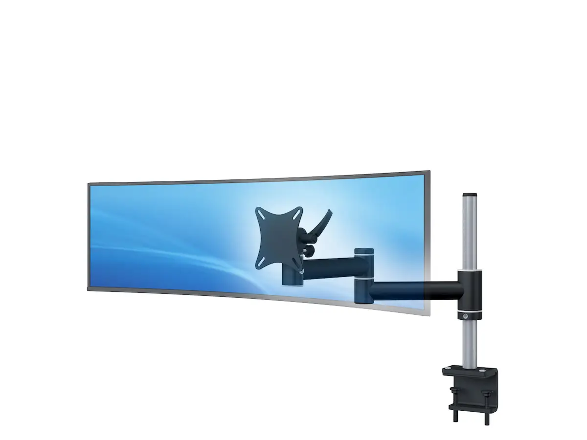 Robuste Säule für flexible Monitorhalterungen Säule Ø 30 x 400 mm mit RS