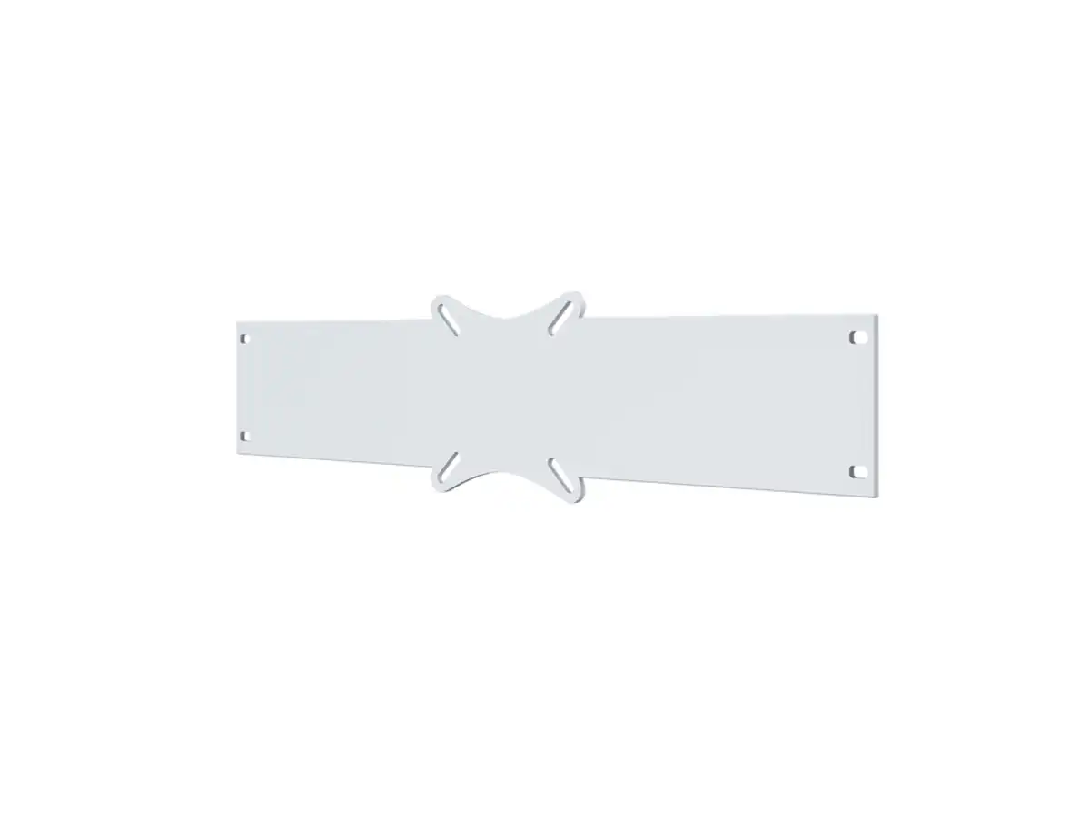 Monitorhalter für 19"-Serverschränke Anbau fix