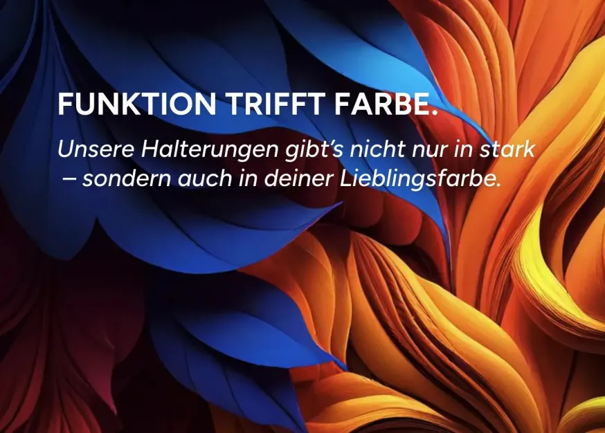 ErgoDesk Monitorhalterungen – in allen RAL-Tönen verfügbar